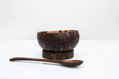Petite cuillère en bois de cocotier – Cocobols