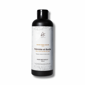 Savon noir liquide Africain artisanal 3 EN 1 - 250ml